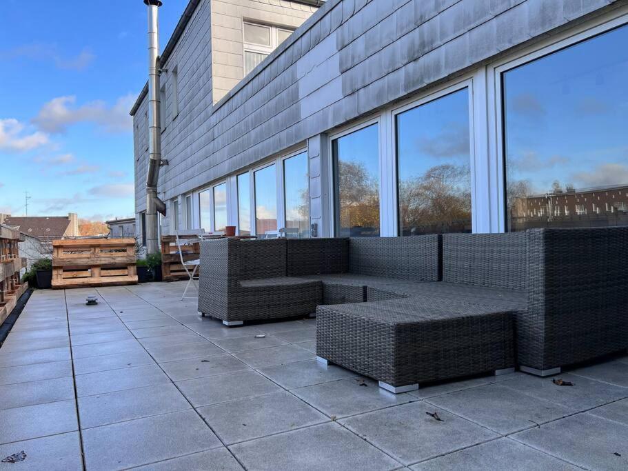 Zentrales Grosszuegiges Apartment Mit Dachterrasse! Bochum Eksteriør billede